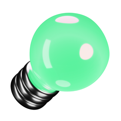3D-иконка: bulb